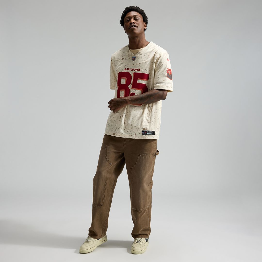 Trey McBride Arizona Cardinals Nike 2025 Rivalries Collection Stitched Limited Jersey - Natural Official NFL Team Apparel Football Fan Gear