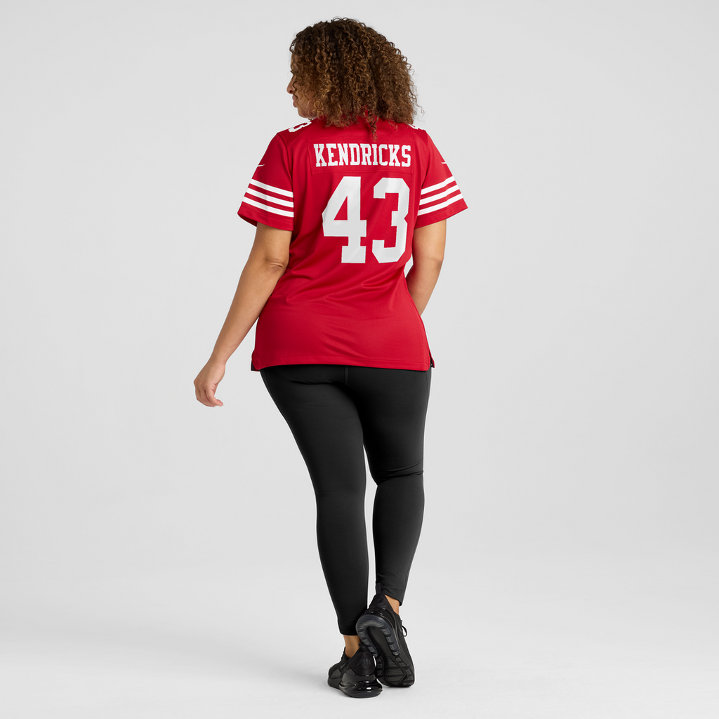 Eric Kendricks San Francisco 49ers Nike Women's Game Jersey - Scarlet Official NFL Team Apparel Football Fan Gear