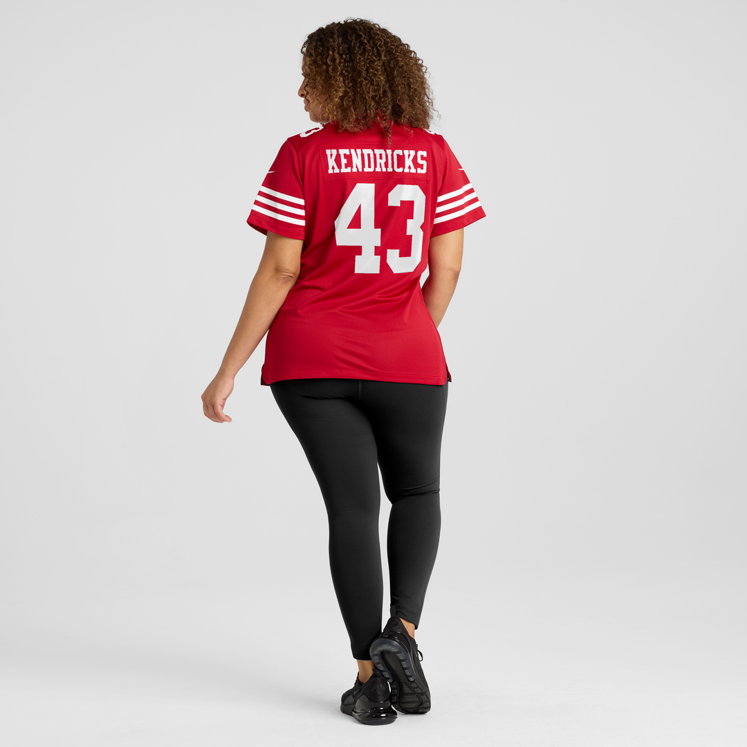 Eric Kendricks San Francisco 49ers Nike Women's Game Jersey - Scarlet Official NFL Team Apparel Football Fan Gear