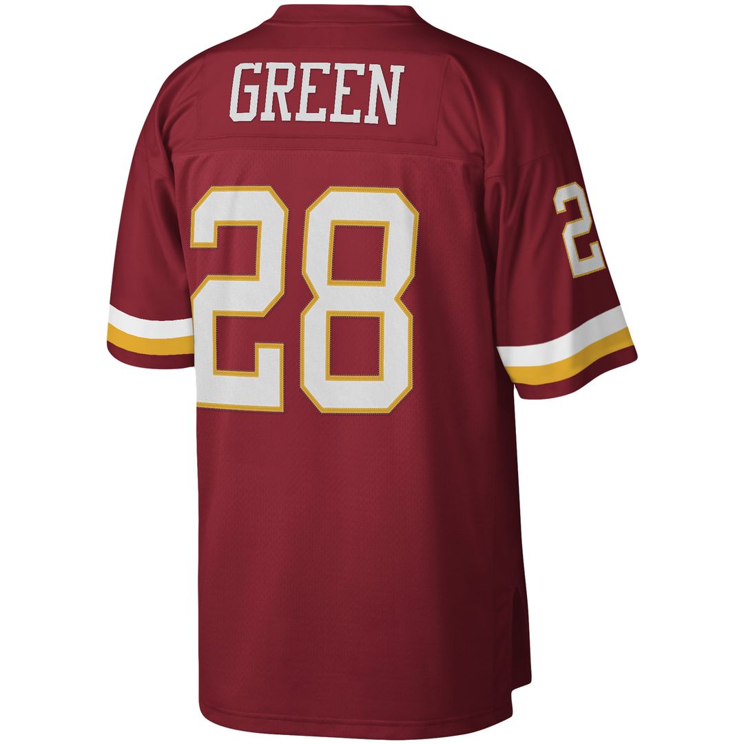 Darrell Green Washington Football Team Mitchell & Ness Legacy Replica Jersey - Burgundy Official NFL Team Apparel Football Fan Gear