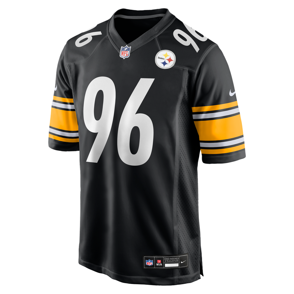 Breiden Fehoko Pittsburgh Steelers Nike Game Jersey - Black Official NFL Team Apparel Football Fan Gear