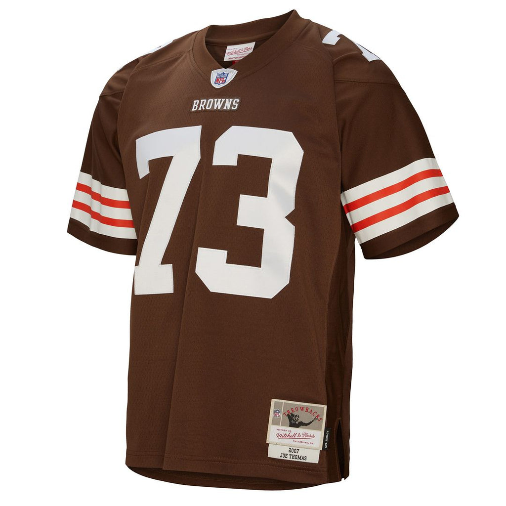 Joe Thomas Cleveland Browns Mitchell & Ness Legacy Replica Jersey - Brown Official NFL Team Apparel Football Fan Gear