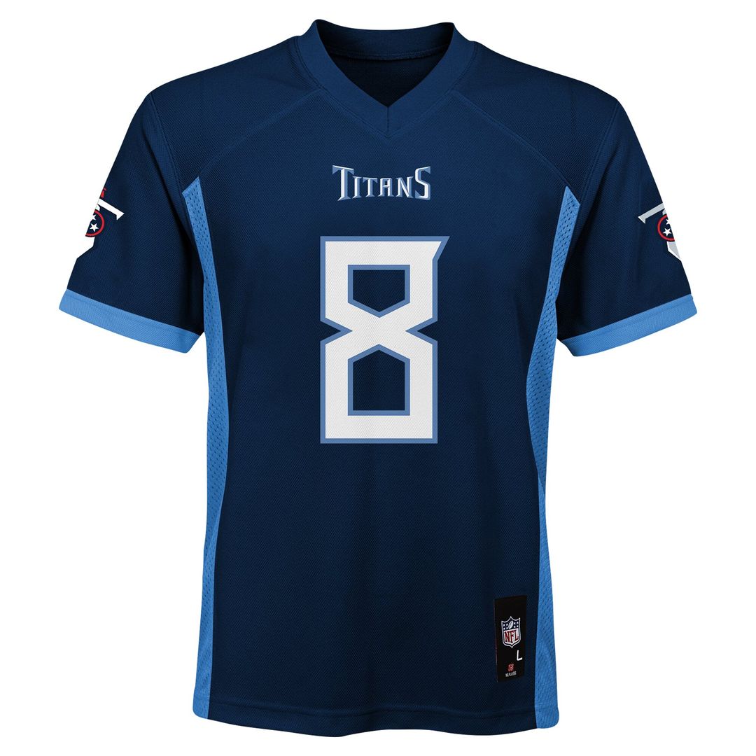 Will Levis Tennessee Titans Youth Replica Player Jersey - Navy Official NFL Team Apparel Football Fan Gear