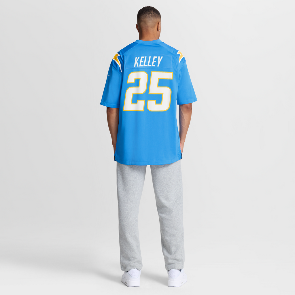 Joshua Kelley Los Angeles Chargers Nike Game Jersey - Powder Blue Official NFL Team Apparel Football Fan Gear