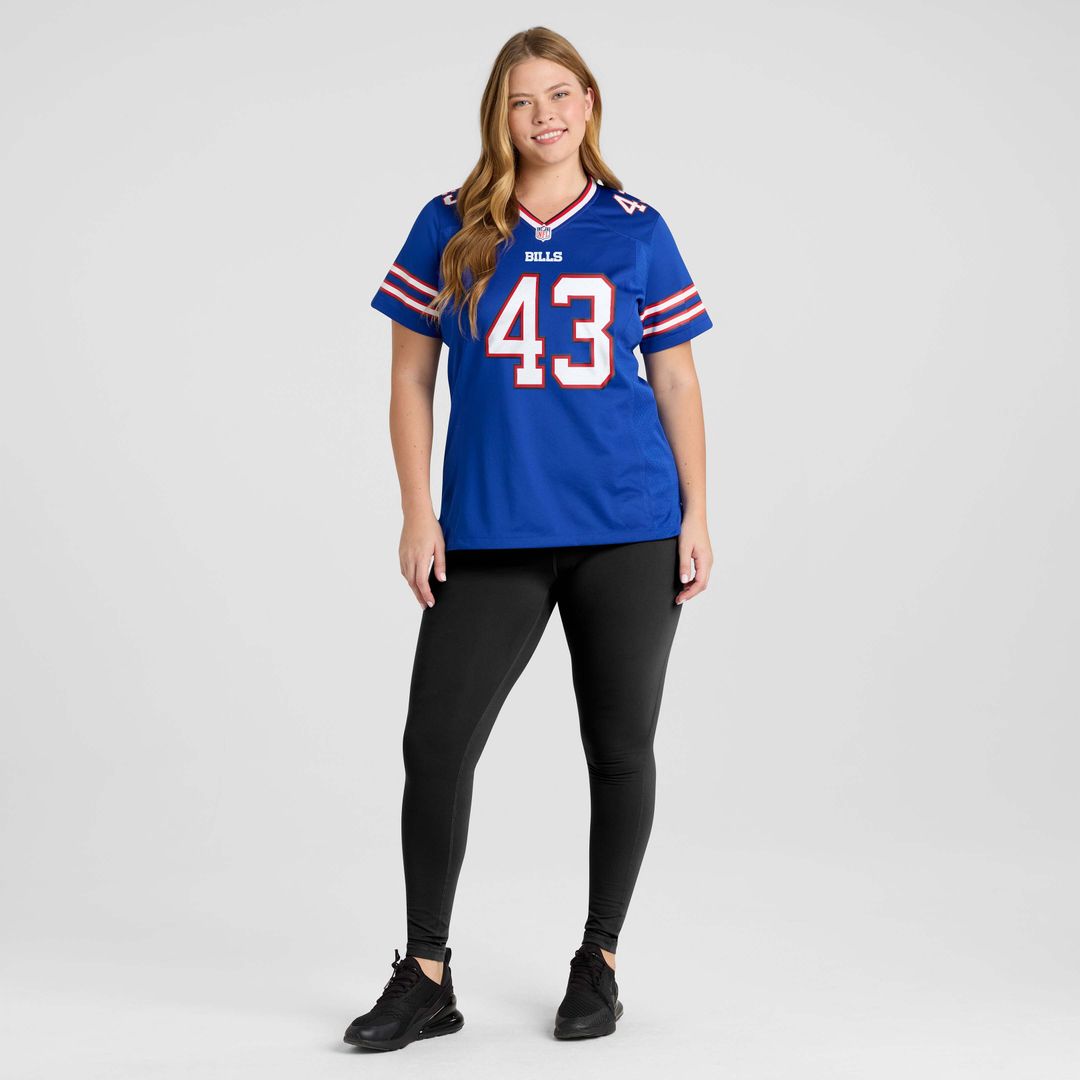 Dorian Strong Buffalo Bills Nike Women's Team Game Jersey - Royal Official NFL Team Apparel Football Fan Gear