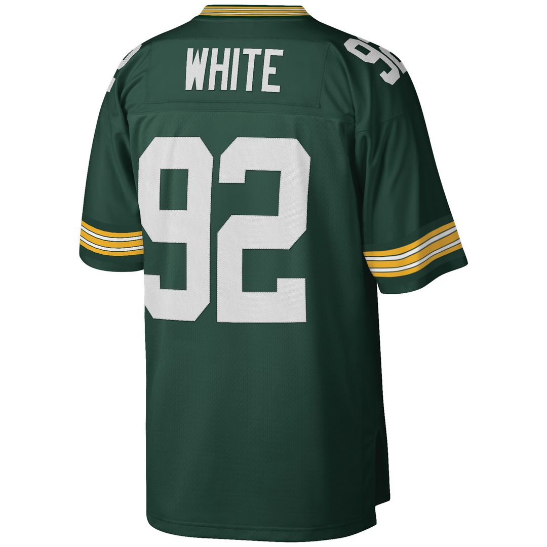 Reggie White Green Bay Packers Mitchell & Ness Big & Tall 1996 Retired Player Replica Jersey - Green Official NFL Team Apparel Football Fan Gear