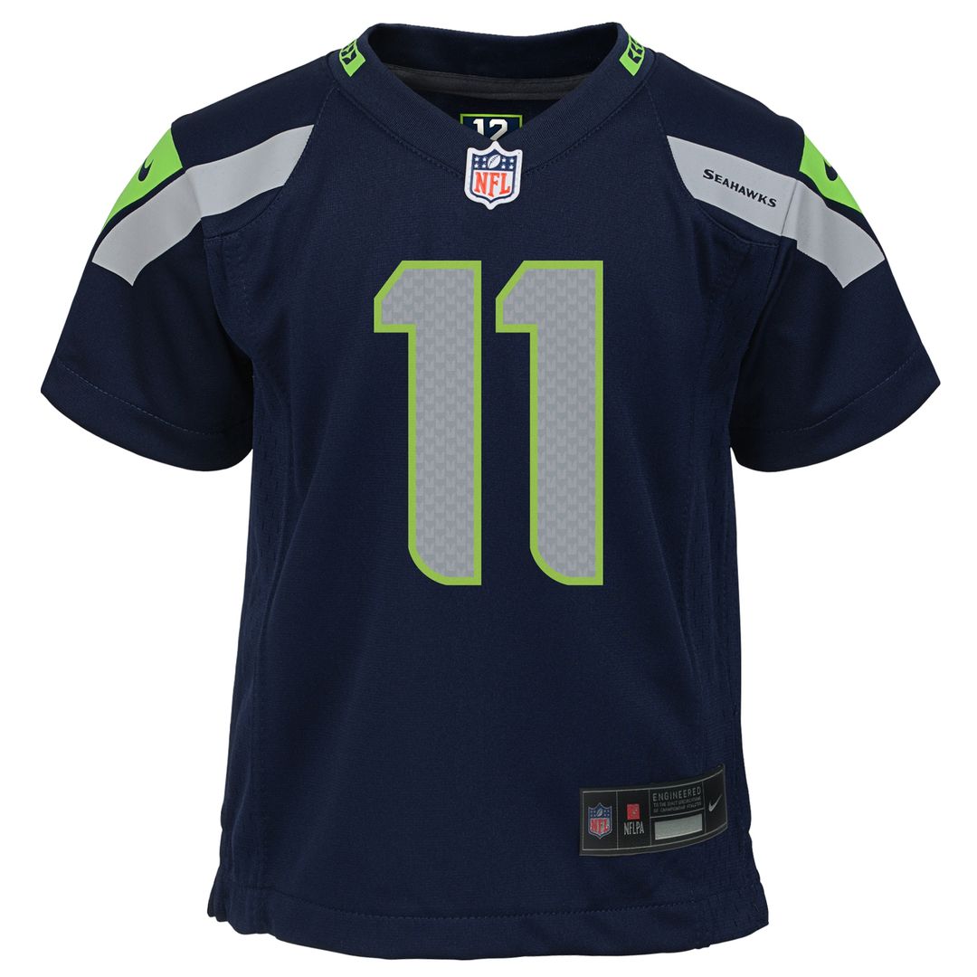 Jaxon Smith-Njigba Seattle Seahawks Nike Preschool Game Jersey - College Navy Official NFL Team Apparel Football Fan Gear