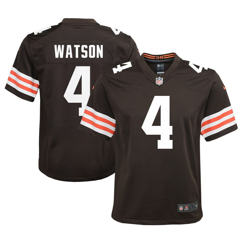 Deshaun Watson Cleveland Browns Nike Youth Game Jersey - Brown Official NFL Team Apparel Football Fan Gear