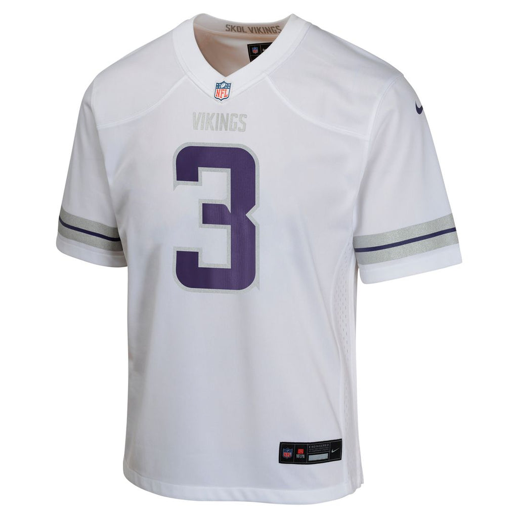 Jordan Addison Minnesota Vikings Nike Youth Game Jersey - Purple Official NFL Team Apparel Football Fan Gear