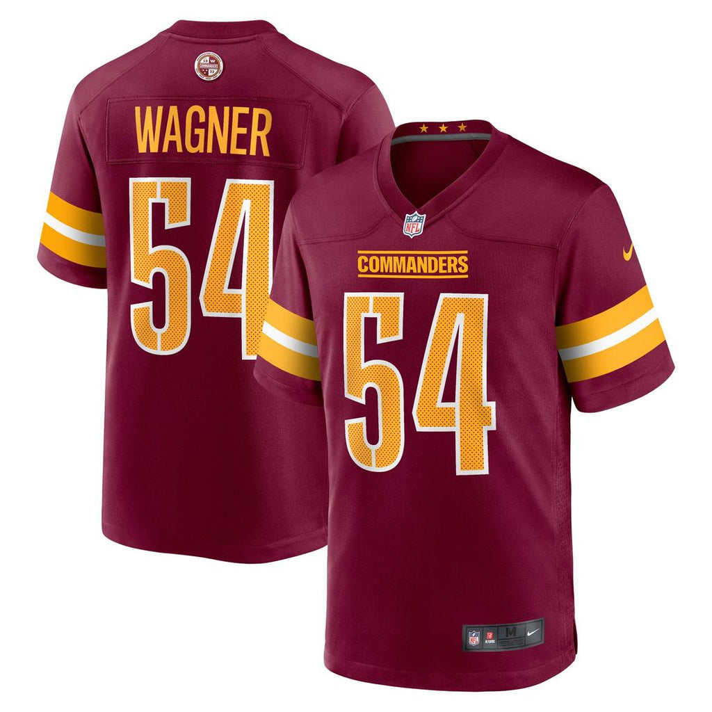 Bobby Wagner Washington Commanders Nike Game Player Jersey - Burgundy Official NFL Team Apparel Football Fan Gear