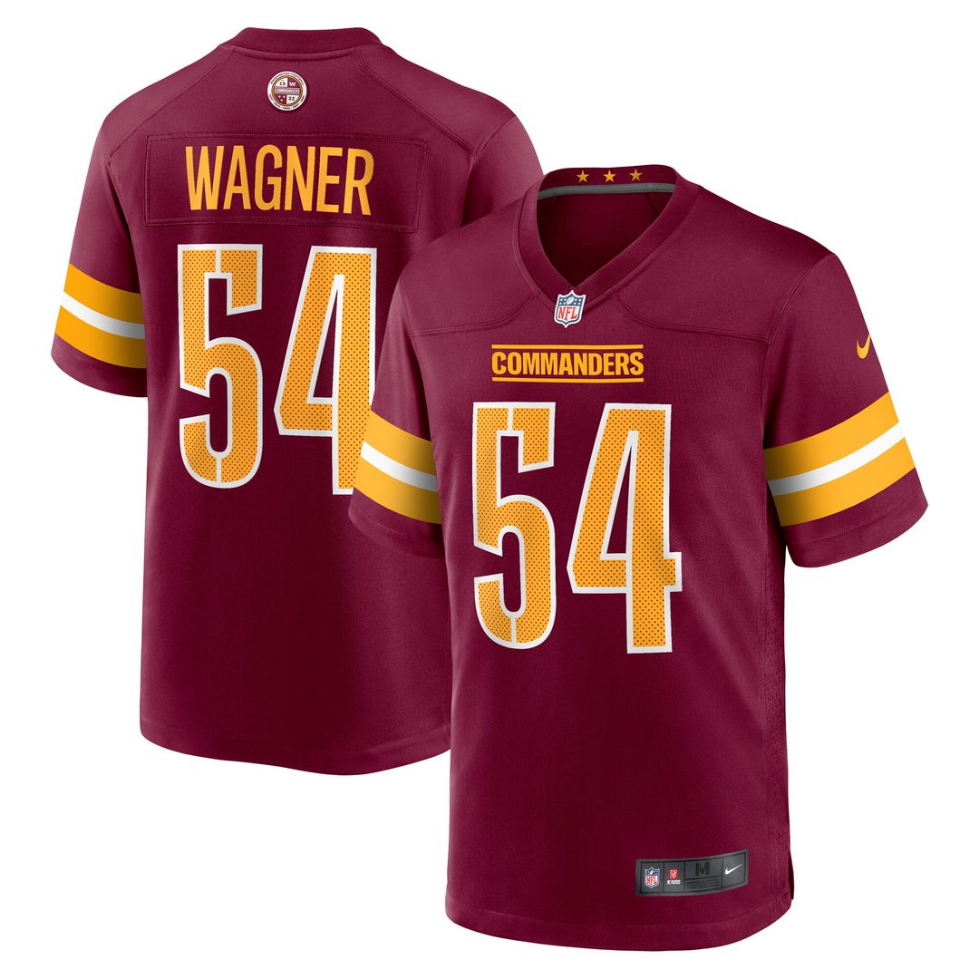 Bobby Wagner Washington Commanders Nike Game Player Jersey - Burgundy Official NFL Team Apparel Football Fan Gear