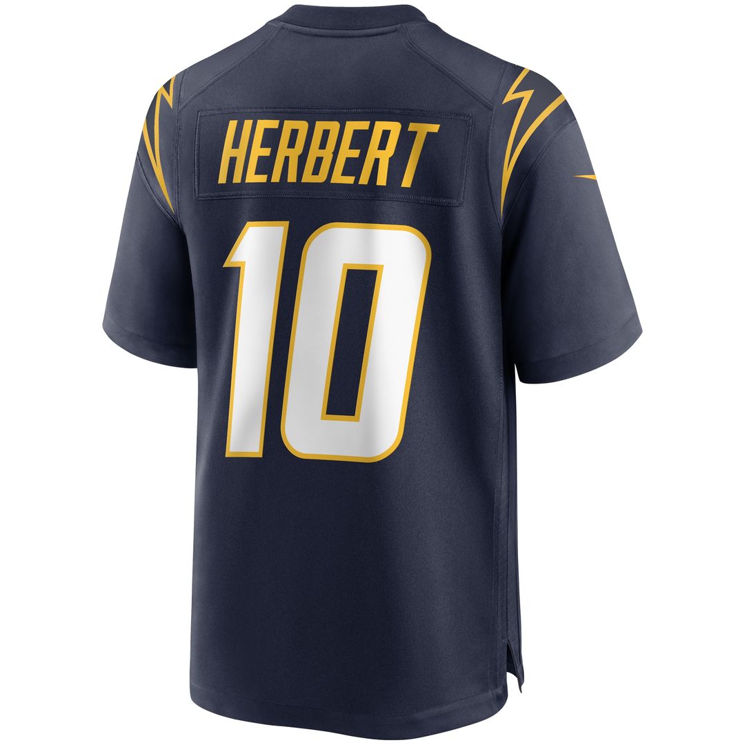 Justin Herbert Los Angeles Chargers Nike Alternate Game Jersey - Royal Official NFL Team Apparel Football Fan Gear