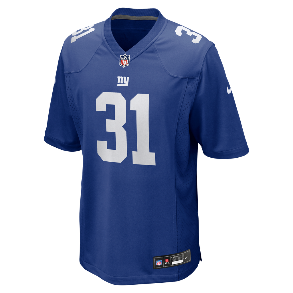 Matt Breida New York Giants Nike Game Jersey - Royal Official NFL Team Apparel Football Fan Gear
