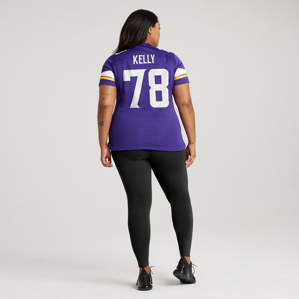 Ryan Kelly Minnesota Vikings Nike Women's Team Game Jersey - Purple Official NFL Team Apparel Football Fan Gear