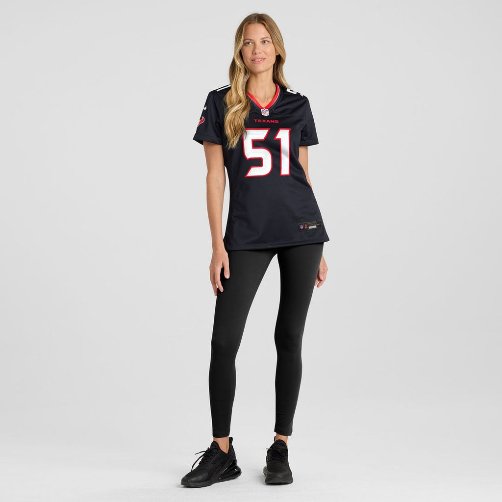 Will Anderson Jr. Houston Texans Nike Women's Game Jersey - Navy Official NFL Team Apparel Football Fan Gear