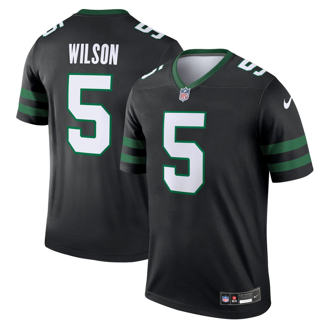 Garrett Wilson New York Jets Nike Legend Player Performance Top - Green NFL Fan Gear Popular Style