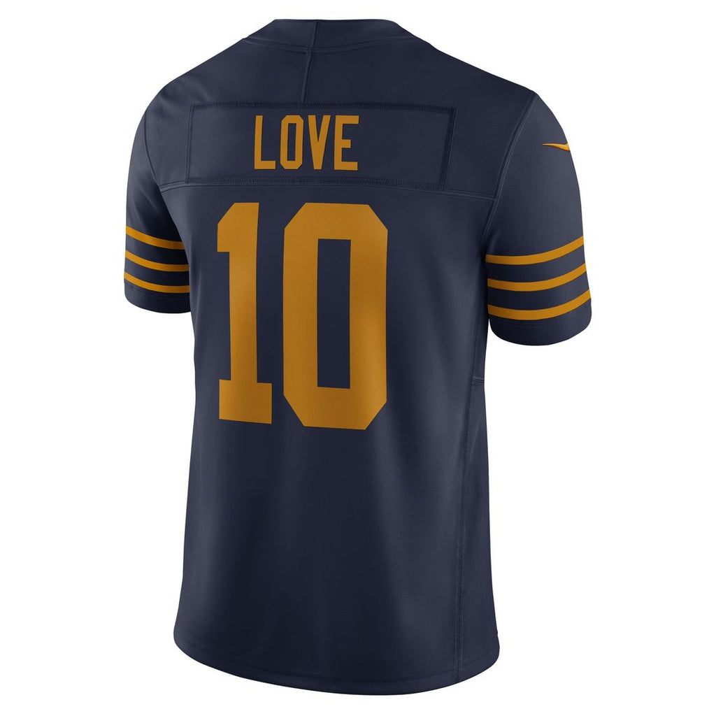 Jordan Love Green Bay Packers Nike The 1923 Classic Vapor F.U.S.E. Limited Jersey - Navy Official NFL Team Apparel Football Fan Gear