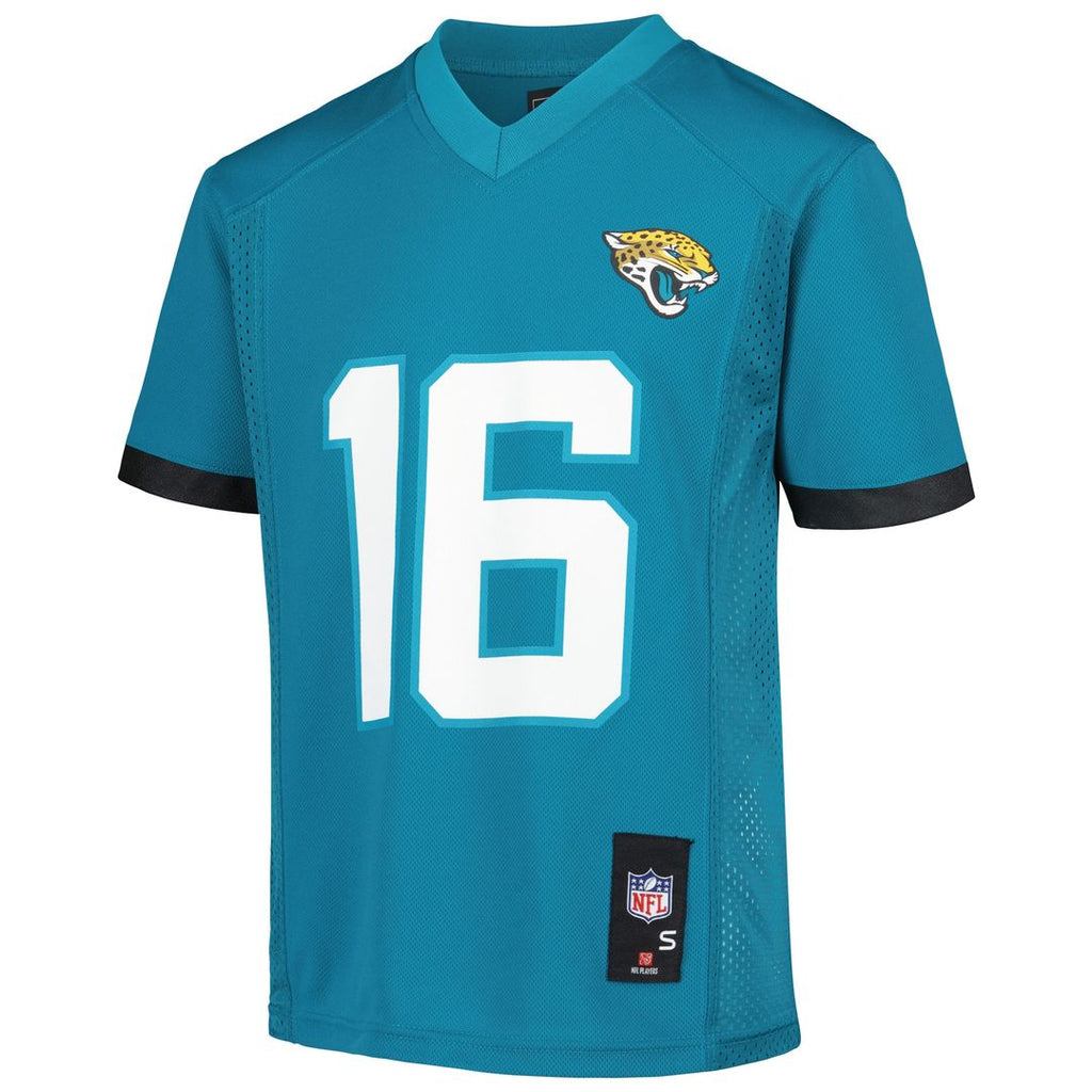 Trevor Lawrence Jacksonville Jaguars Youth Replica Player Jersey - Teal Official NFL Team Apparel Football Fan Gear