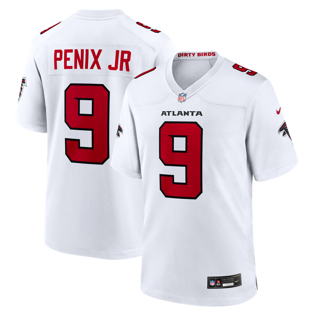 Michael Penix Jr. Atlanta Falcons Nike Game Jersey - White Official NFL Team Apparel Football Fan Gear
