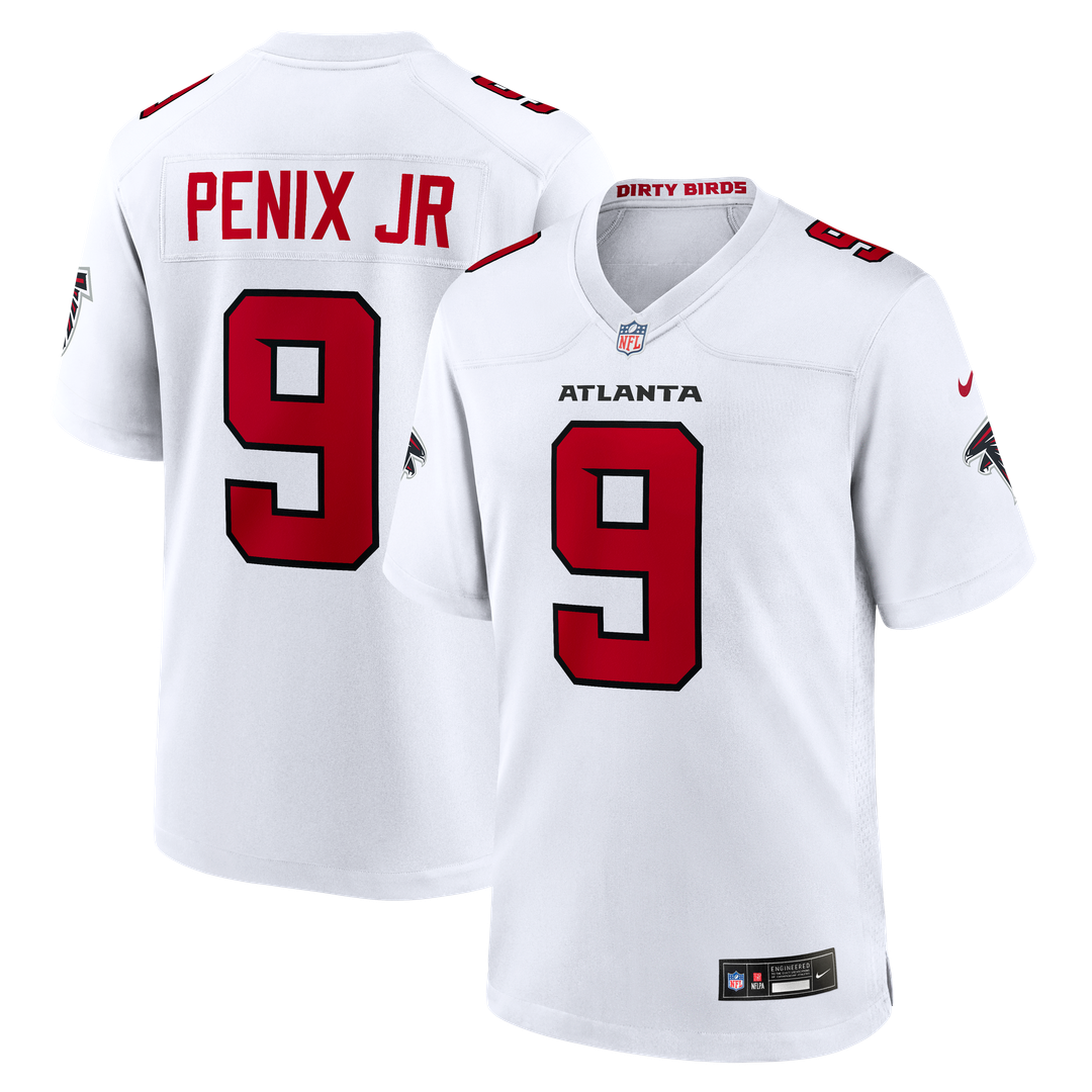 Michael Penix Jr. Atlanta Falcons Nike Game Jersey - Red Official NFL Team Apparel Football Fan Gear