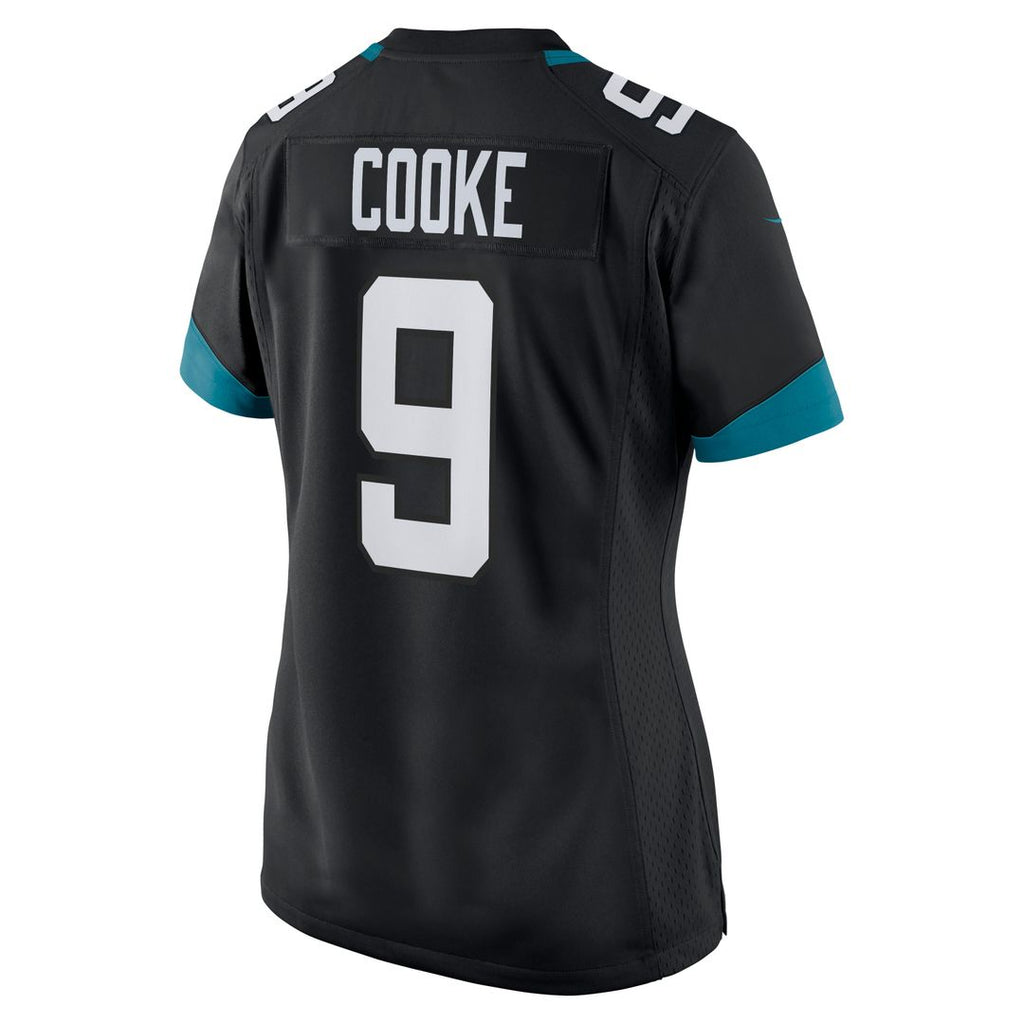Logan Cooke Jacksonville Jaguars Nike Women's Game Jersey - Black Official NFL Team Apparel Football Fan Gear