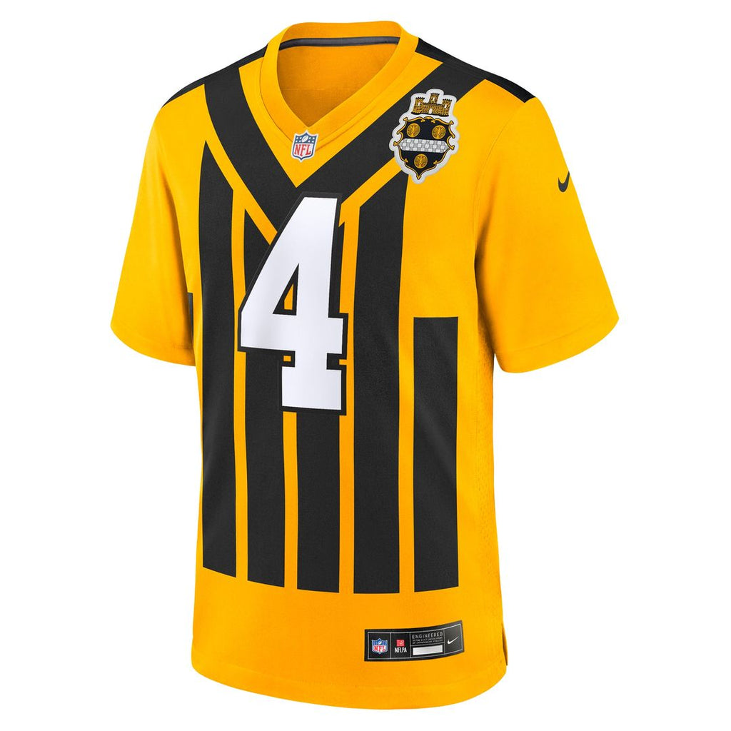 DK Metcalf Pittsburgh Steelers Nike Game Player Jersey - Black Official NFL Team Apparel Football Fan Gear