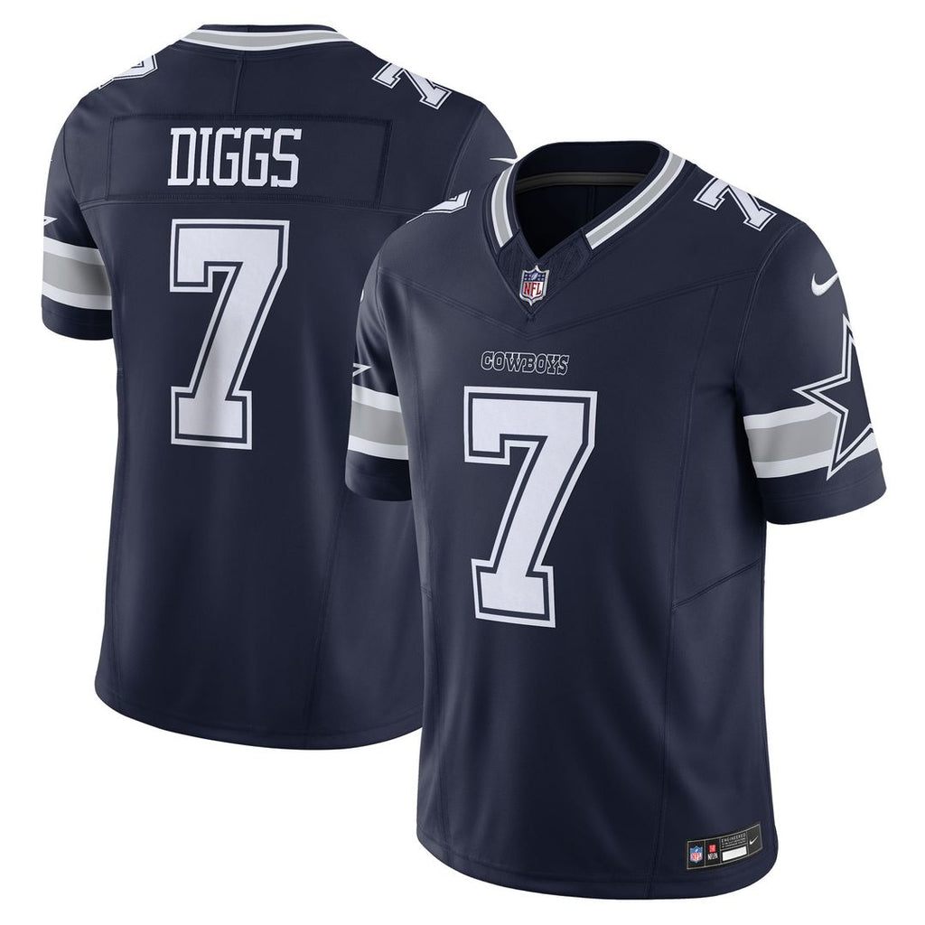 Trevon Diggs Dallas Cowboys Nike Vapor F.U.S.E. Limited Jersey - Navy Official NFL Team Apparel Football Fan Gear