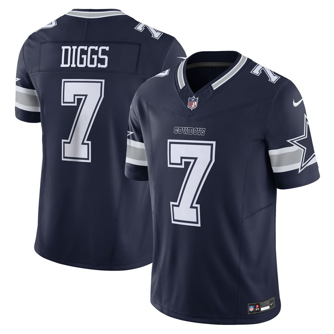 Trevon Diggs Dallas Cowboys Nike Vapor F.U.S.E. Limited Jersey - Navy Official NFL Team Apparel Football Fan Gear