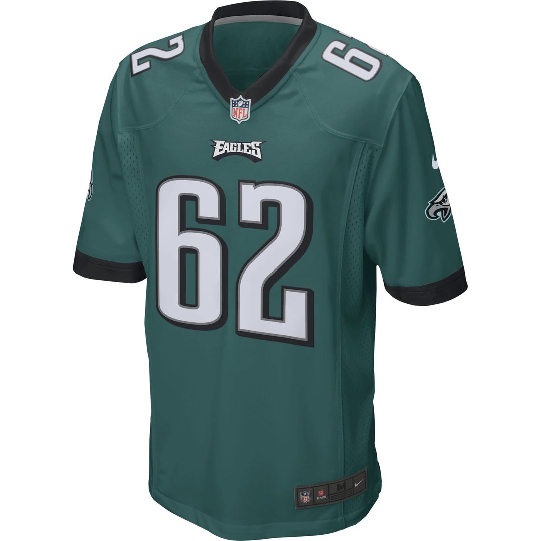 Jason Kelce Philadelphia Eagles Nike Game Jersey - Midnight Green Official NFL Team Apparel Football Fan Gear