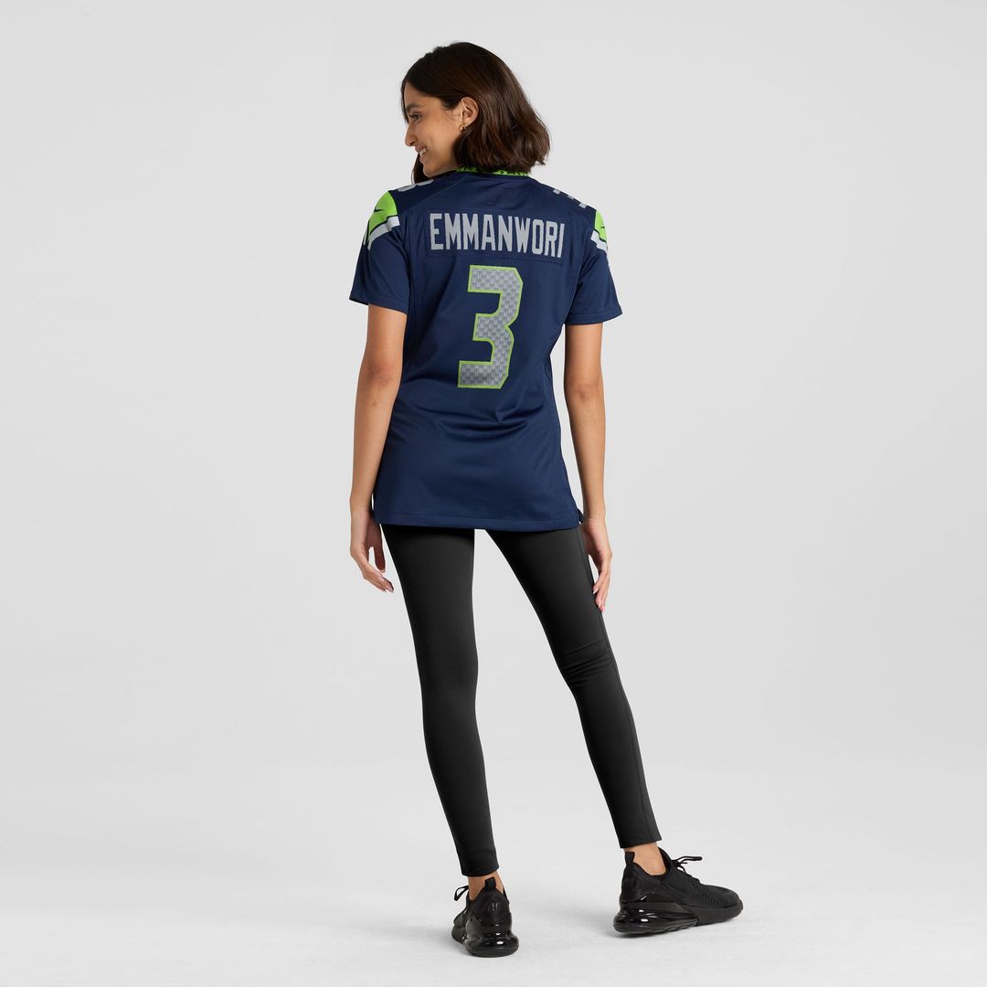 Nick Emmanwori Seattle Seahawks Nike Women's Team Game Jersey - College Navy Official NFL Team Apparel Football Fan Gear