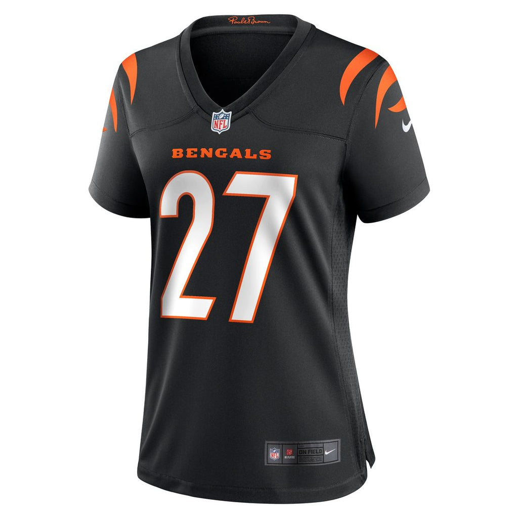 Jordan Battle Cincinnati Bengals Nike Women's Team Game Jersey - Black Official NFL Team Apparel Football Fan Gear