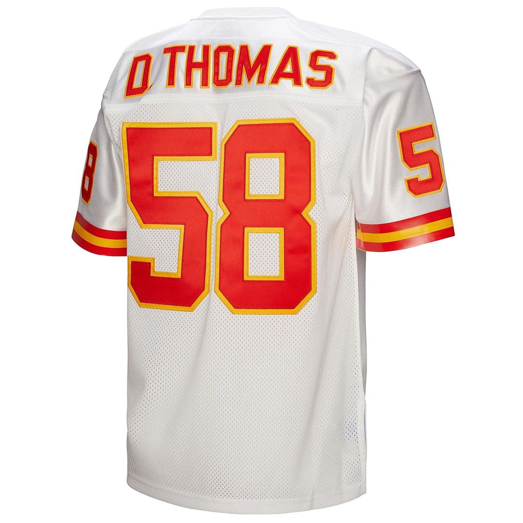 Derrick Thomas Kansas City Chiefs 1994 Mitchell & Ness Authentic Throwback Retired Player Jersey - White Official NFL Team Apparel Football Fan Gear