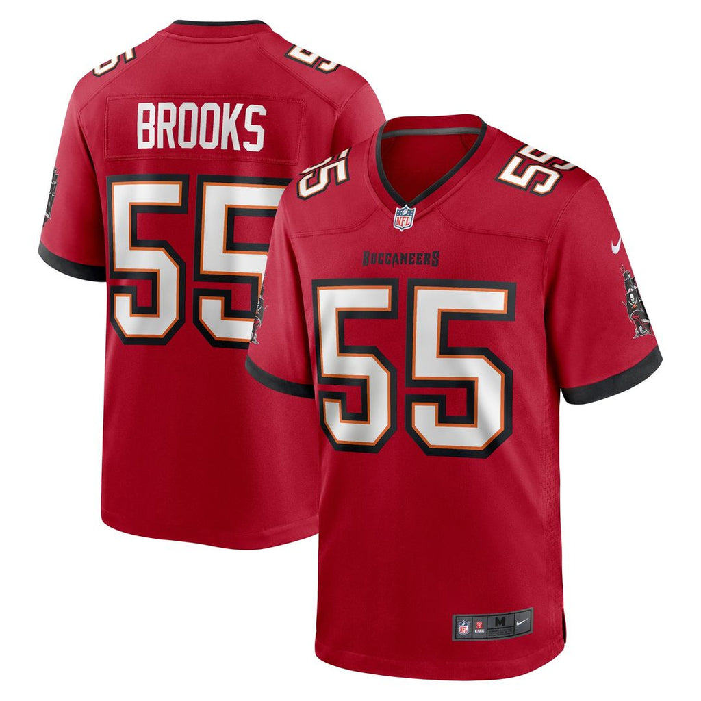 Derrick Brooks Tampa Bay Buccaneers Nike Retired Player Game Jersey - Red Official NFL Team Apparel Football Fan Gear