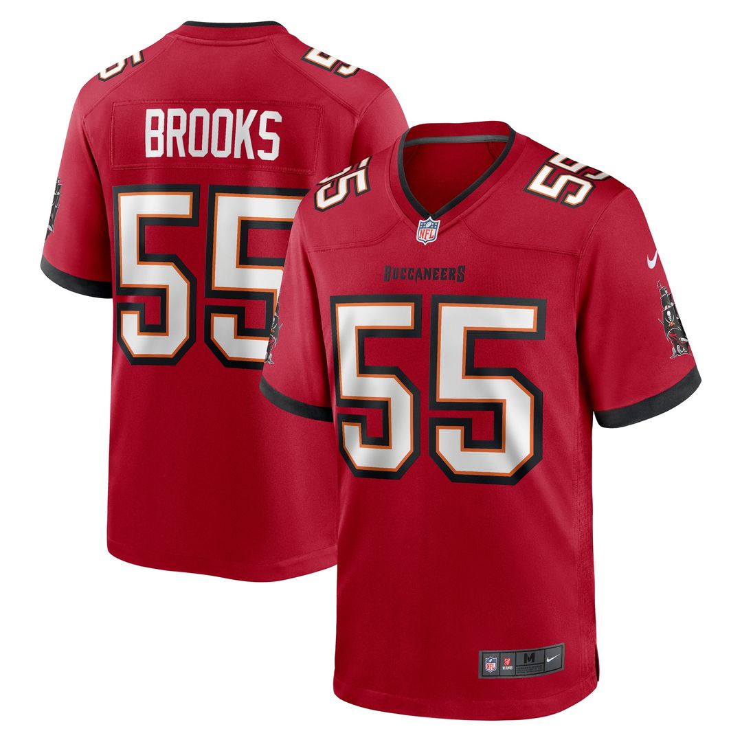Derrick Brooks Tampa Bay Buccaneers Nike Retired Player Game Jersey - Red Official NFL Team Apparel Football Fan Gear