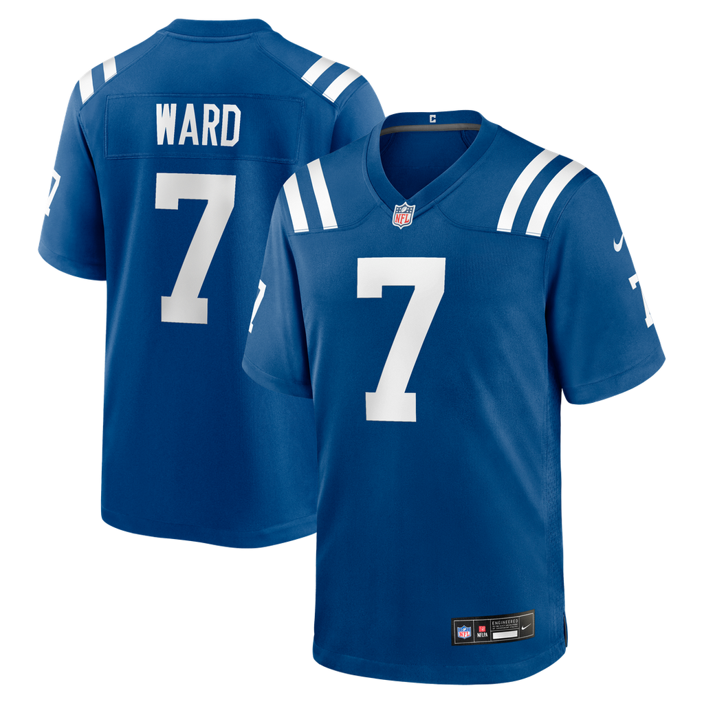 Charvarius Ward Indianapolis Colts Nike Team Game Jersey - Royal Official NFL Team Apparel Football Fan Gear