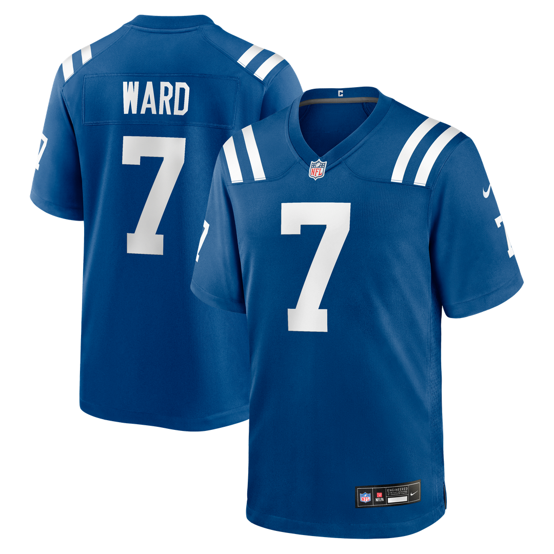 Charvarius Ward Indianapolis Colts Nike Team Game Jersey - Royal Official NFL Team Apparel Football Fan Gear