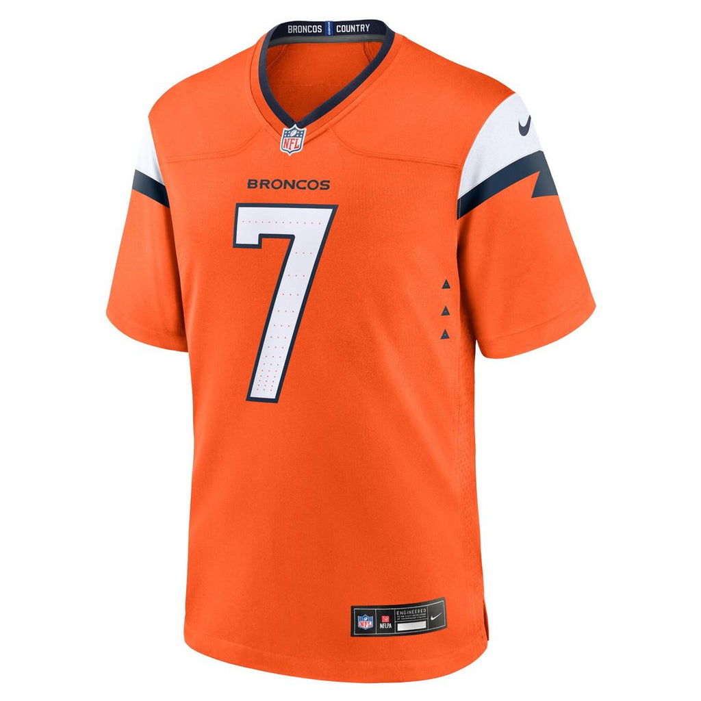 John Elway Denver Broncos Nike Team Retired Player Game Jersey - Orange Official NFL Team Apparel Football Fan Gear