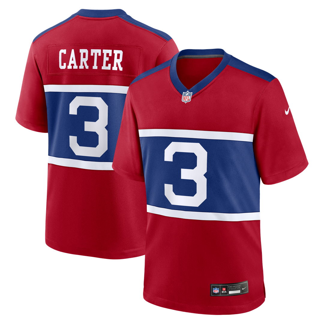 New York Giants Nike Alternate Game Jersey - Red Official NFL Team Apparel Football Fan Gear