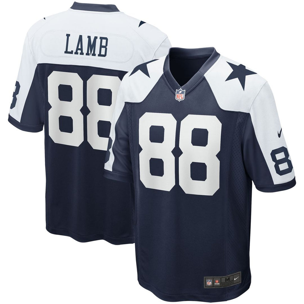 CeeDee Lamb Dallas Cowboys Nike Alternate Game Team Jersey - Navy Official NFL Team Apparel Football Fan Gear