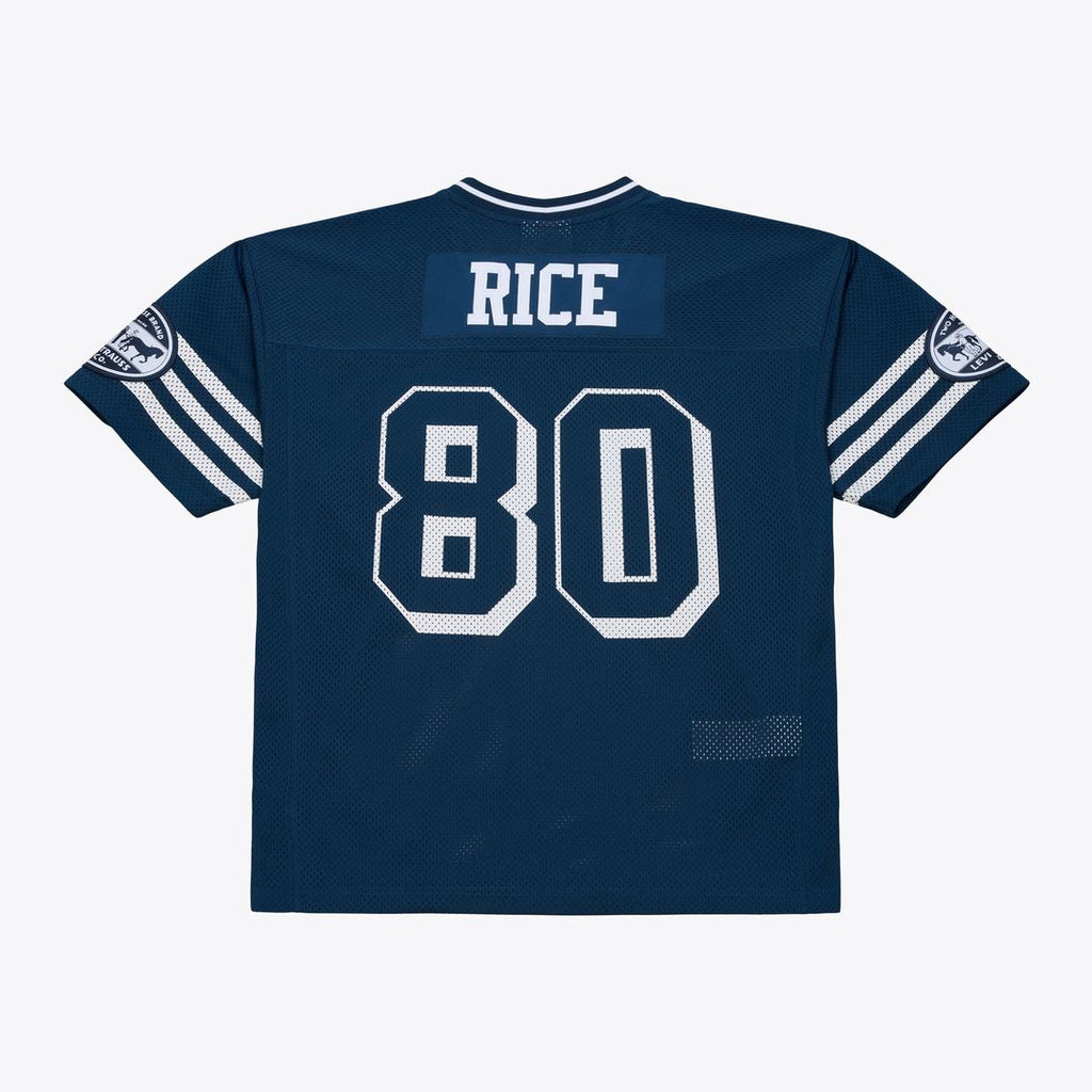 Jerry Rice San Francisco 49ers Mitchell & Ness x Levi's Unisex Legacy Jersey - Navy Official NFL Team Apparel Football Fan Gear