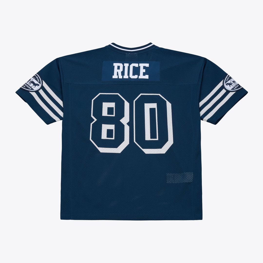 Jerry Rice San Francisco 49ers Mitchell & Ness x Levi's Unisex Legacy Jersey - Navy Official NFL Team Apparel Football Fan Gear
