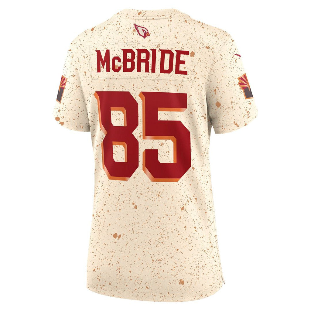 Trey McBride Arizona Cardinals Nike Women's 2025 Rivalries Collection Game Jersey - Natural Official NFL Team Apparel Football Fan Gear
