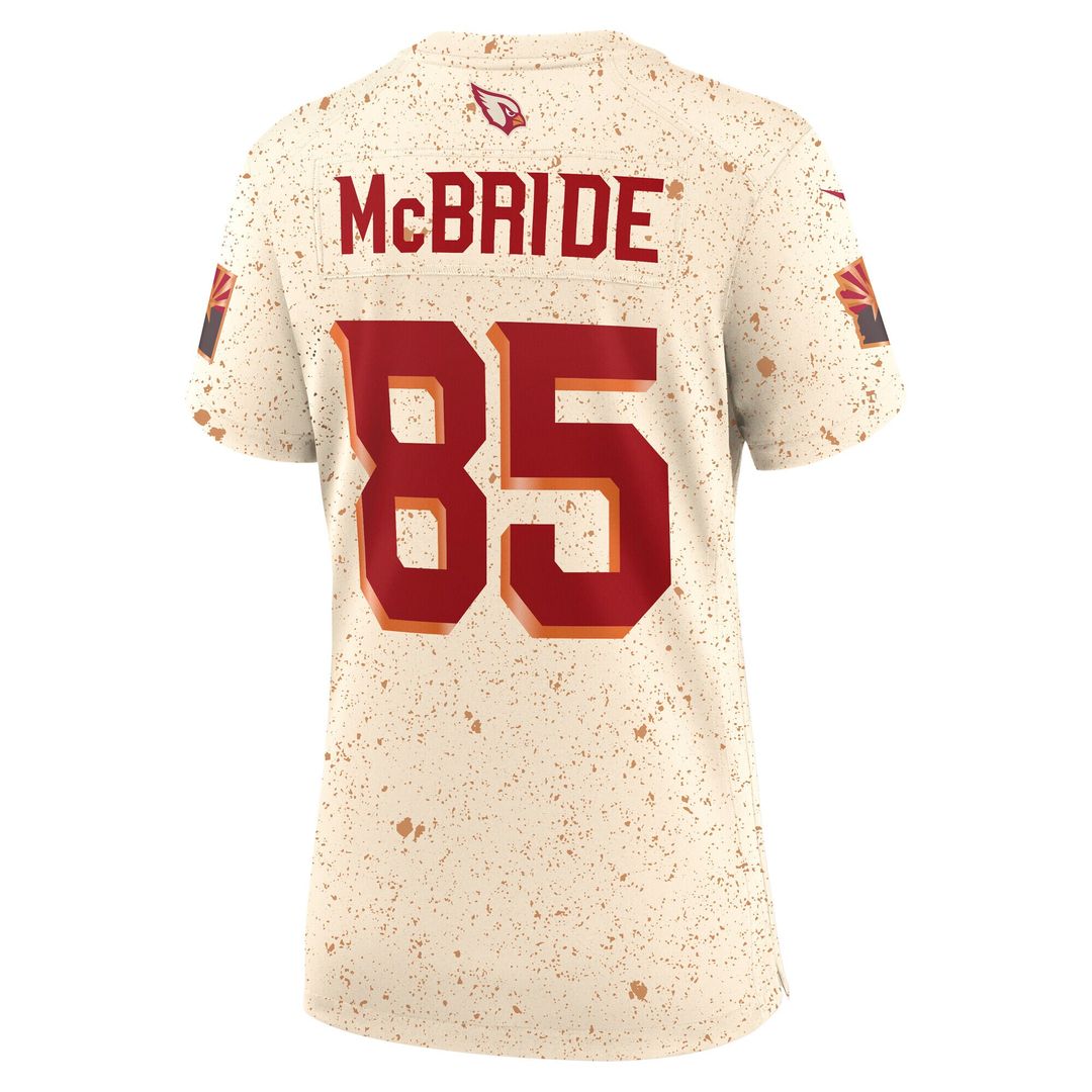 Trey McBride Arizona Cardinals Nike Women's 2025 Rivalries Collection Game Jersey - Natural Official NFL Team Apparel Football Fan Gear