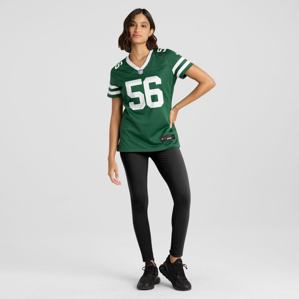 Demario Davis New York Jets Nike Women's Team Game Jersey - Legacy Green Official NFL Team Apparel Football Fan Gear