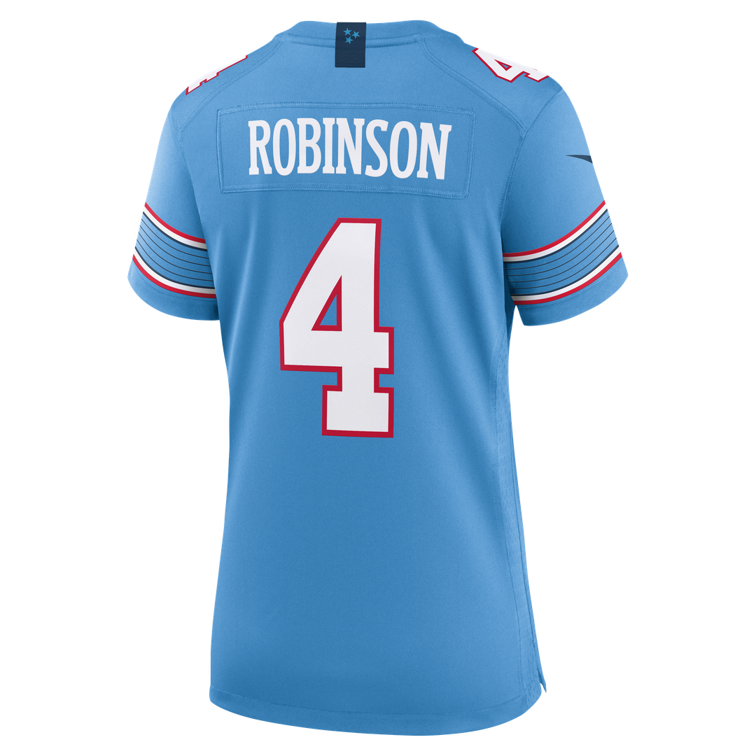 Wan'Dale Robinson Tennessee Titans Nike Women's Team Game Jersey - Light Blue Official NFL Team Apparel Football Fan Gear