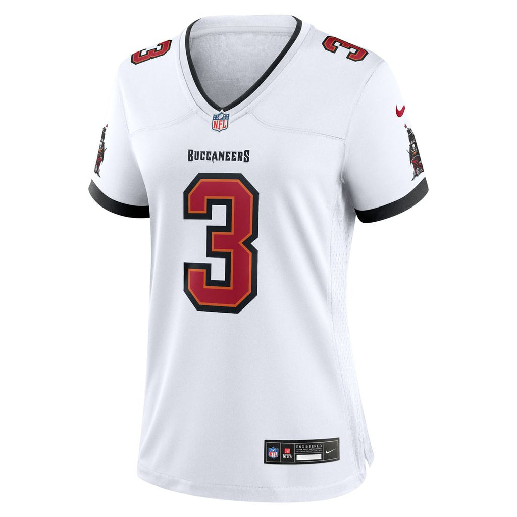 Rueben Bain Jr. Tampa Bay Buccaneers Nike Women's Game Jersey - White Official NFL Team Apparel Football Fan Gear