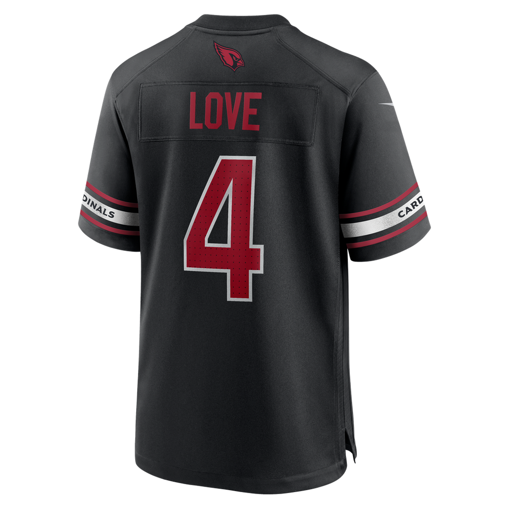 Jeremiyah Love Arizona Cardinals Nike 2026 NFL Draft First Round Pick No. 3 Team Game Jersey - Cardinal Official NFL Team Apparel Football Fan Gear