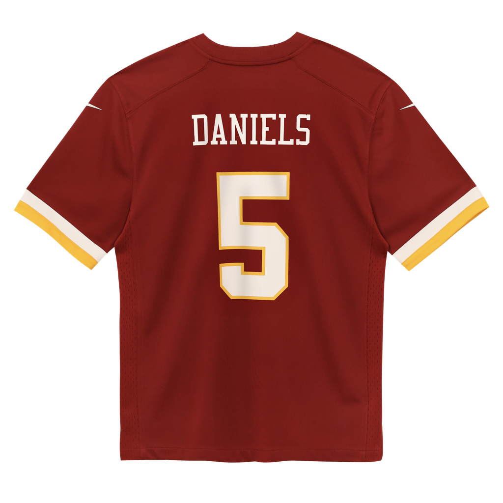 Jayden Daniels Washington Commanders Nike Preschool Team Game Jersey - Burgundy Official NFL Team Apparel Football Fan Gear