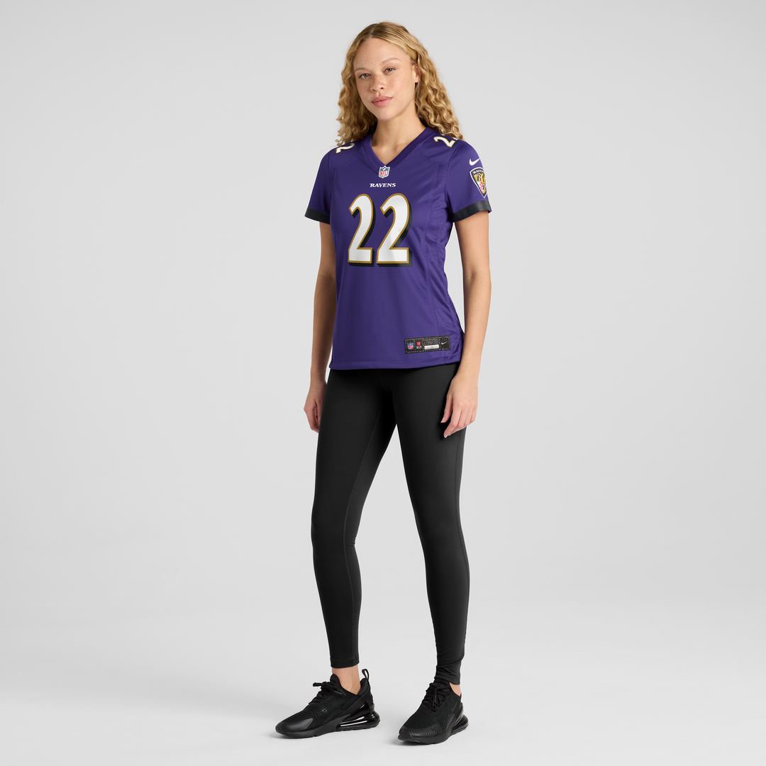 Derrick Henry Baltimore Ravens Nike Women's Game Player Jersey - Purple Official NFL Team Apparel Football Fan Gear