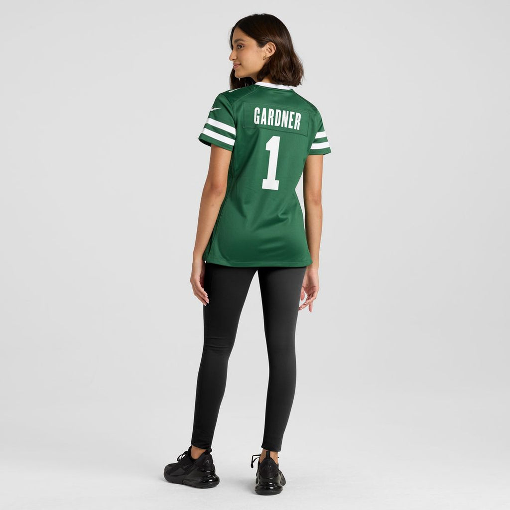 Ahmad Sauce Gardner New York Jets Nike Women's Game Jersey - Legacy Green Official NFL Team Apparel Football Fan Gear